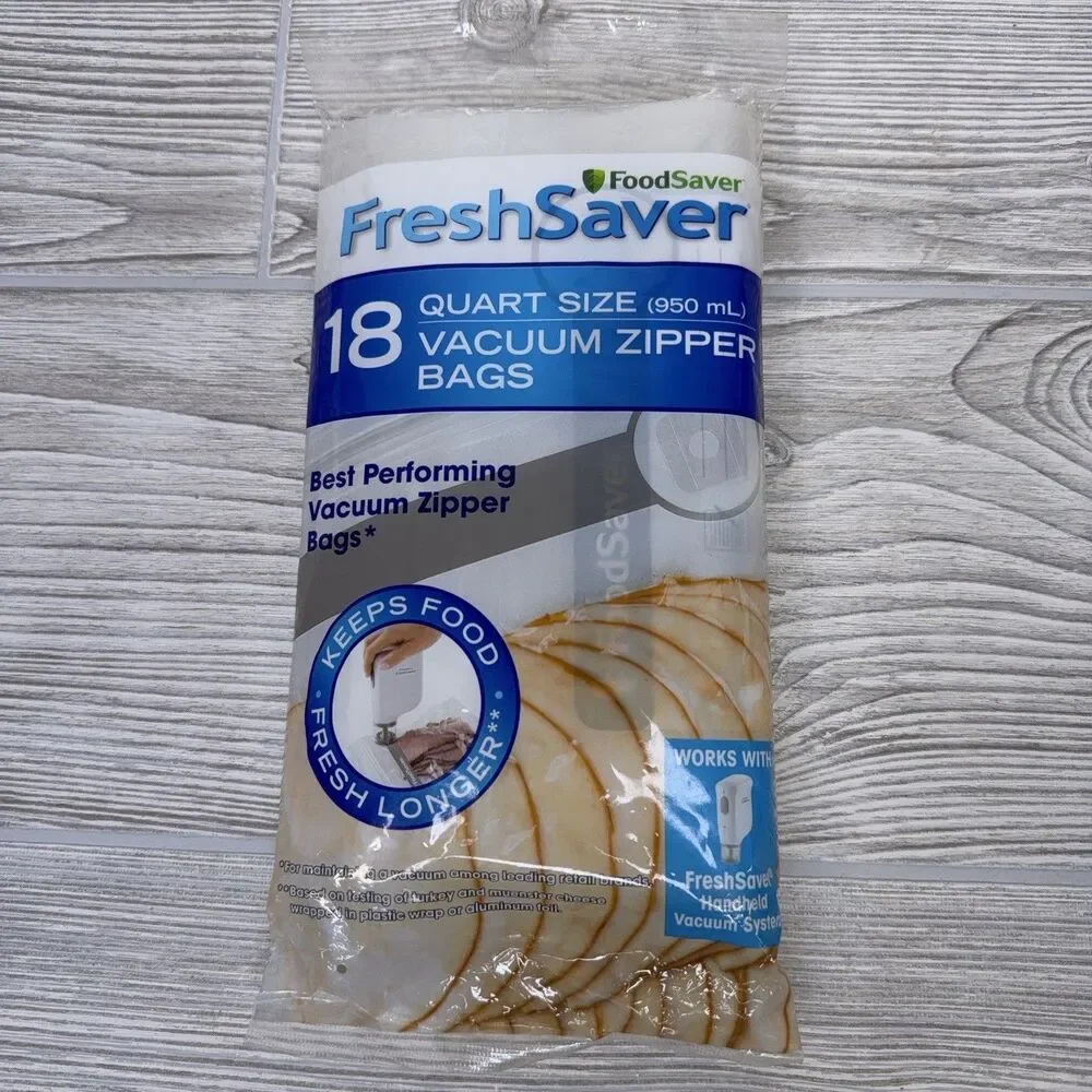 FoodSaver FreshSaver Vacuum Zipper Bags Quart 18ct & Gallon 12ct Bundle
